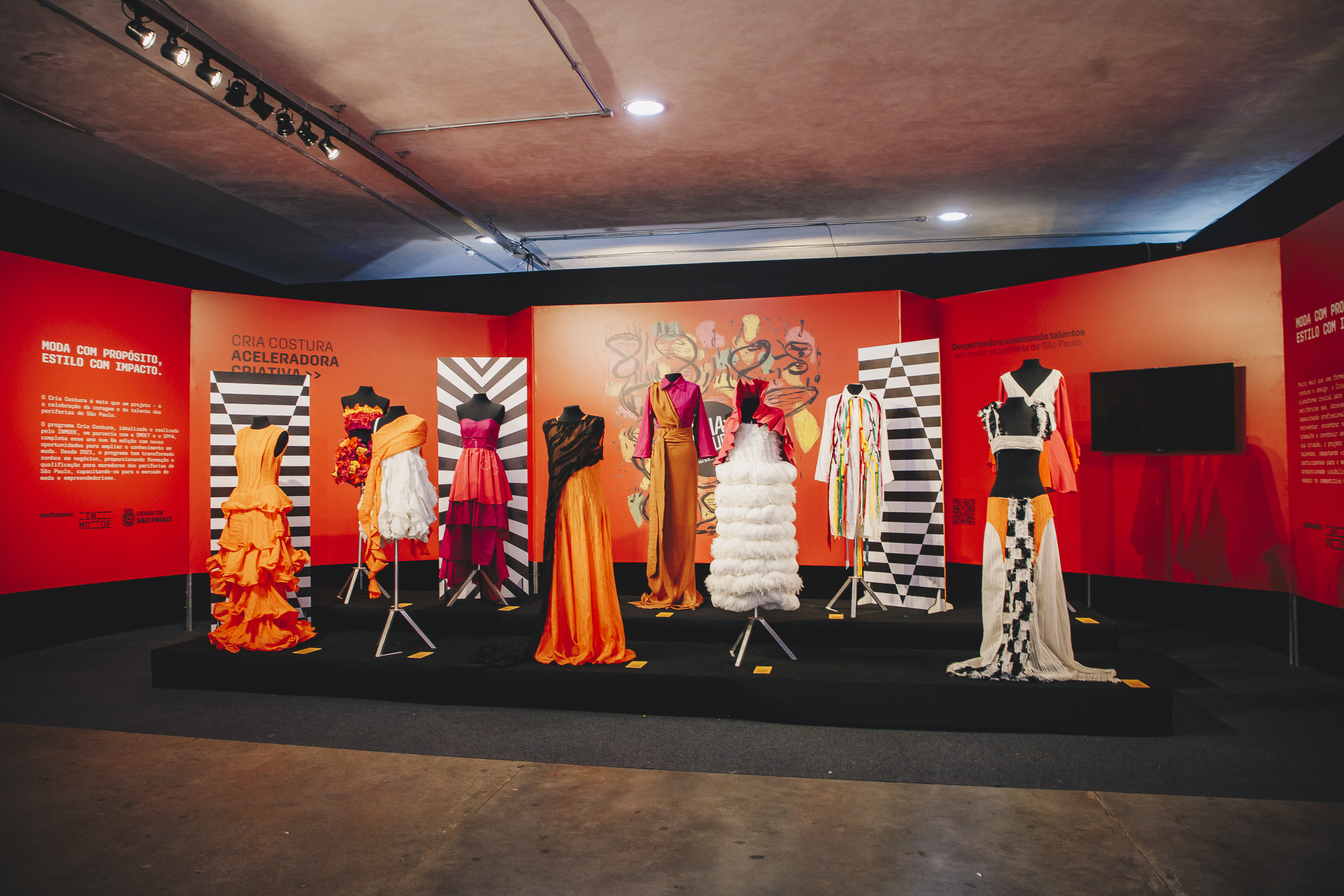 Exposição Cria Costura no SPFW